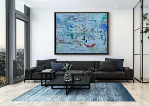 Frank Chiodo - Lily lake - XXL, Antiek en Kunst, Kunst | Schilderijen | Modern