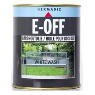 Hermadix E-Off - Dark Graphite - 0,75 liter (Hout - Beits), Doe-het-zelf en Verbouw, Verf, Beits en Lak, Beits, Overige kleuren