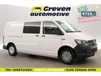 Volkswagen Transporter 2.0 TDI L2H1 62dKM DC 6 Zits Trekhaak, Volkswagen, Wit, Nieuw, Te koop