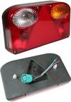 Benson Deluxe Achterlicht Rechts + Kabel Aanhanger Caravan