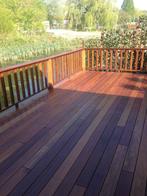 hout dordrecht tuinhout boomstamtafels, Tuin en Terras, Terrasdelen en Vlonders, Nieuw, Hout