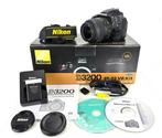 Nikon D3200 met AF-S 18-55mm VR Digitale reflex camera, Audio, Tv en Foto, Fotocamera's Digitaal, Nieuw