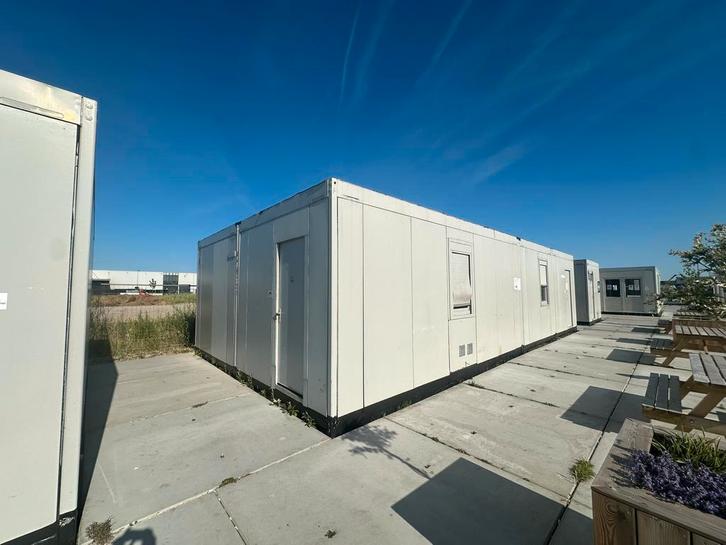 6x12 kantoorunit - 72m2 - meerdere ruimtes - keukenblok, Doe-het-zelf en Verbouw, Bouwketen en Schaftketen, Nieuw