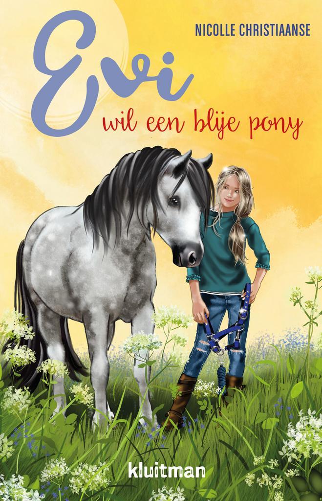 Boek: Evi - Evi wil een blije pony - (als nieuw), Boeken, Overige Boeken, Zo goed als nieuw, Verzenden