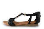 Dolcis Sandalen in maat 38 Zwart | 10% extra korting, Dolcis, Verzenden, Zwart, Sandalen of Muiltjes