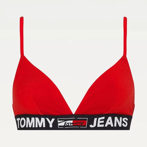 Tommy Hilfiger Women Triangle Bralette UN Red, Kleding | Dames, Ondergoed en Lingerie, Verzenden