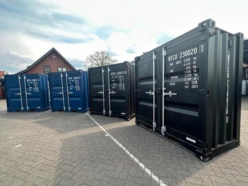 5 ft container - Blauw - Zwart - Containers - Mini, Doe-het-zelf en Verbouw, Containers, Ophalen of Verzenden