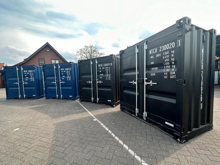 4, 5, of 40 ft container - Wit- Blauw - Zwart - Containers, Doe-het-zelf en Verbouw, Containers, Ophalen of Verzenden
