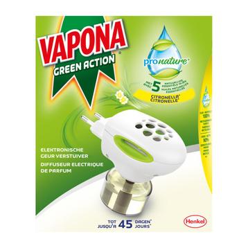 Vapona Pronature Green Action Elektronische Parfum Verstuive