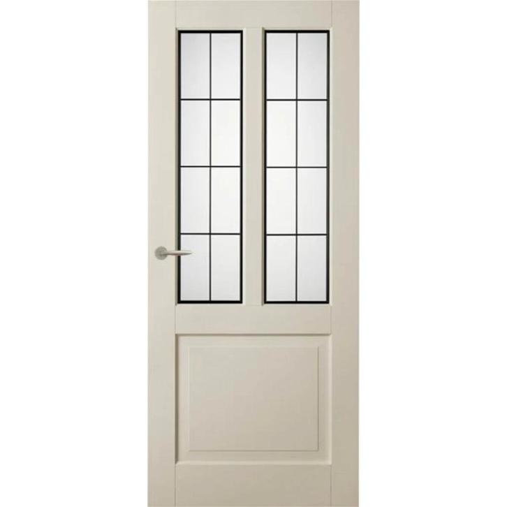 Austria Binnendeur New York 83x211,5 (Opdek rechtsdraaiend), Doe-het-zelf en Verbouw, Deuren en Horren, Nieuw, Glas, Hout, Binnendeur
