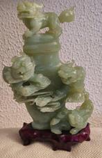 Steen - China - 20e eeuw oude collectie kunst houtsnijwerk