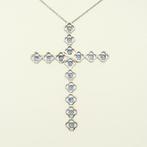 Recarlo - Ketting met hanger - 18 karaat Witgoud - 1.35ct., Sieraden, Tassen en Uiterlijk, Antieke sieraden