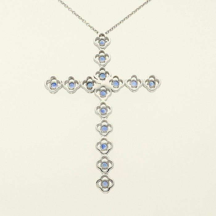 Recarlo - Ketting met hanger - 18 karaat Witgoud - 1.35ct., Sieraden, Tassen en Uiterlijk, Antieke sieraden
