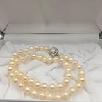 Zonder minimumprijs - Halsketting Zilver Parel - Akoya 8,0, Nieuw