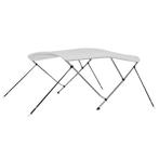 vidaXL Biminitop 3-boogs 183x140x137 cm wit, Watersport en Boten, Verzenden, Nieuw