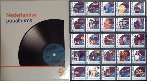 NL pop albums nederpop complete serie, Postzegels en Munten, Postzegels | Nederland, Postfris, Na 1940, Ophalen of Verzenden