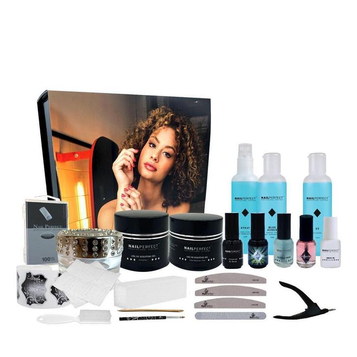 Nail Perfect  LED/UV  Sculpting Gel  Started Kit, Sieraden, Tassen en Uiterlijk, Uiterlijk | Haarverzorging, Nieuw, Verzenden