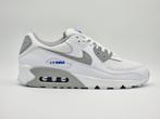Nike Air Max 90 | White Racer Blue Light Smoke Grey | 38, Kleding | Dames, Schoenen, Nike, Nieuw, Ophalen of Verzenden, Sneakers of Gympen