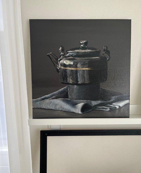 Melinda Rutgers - Met een gouden randje, Antiek en Kunst, Kunst | Schilderijen | Modern