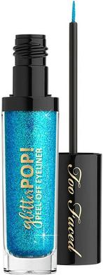 TOO FACED GLITTER POP PEEL-OFF I'M HALF MERMAID EYELINER K.., Sieraden, Tassen en Uiterlijk, Nieuw, Verzenden