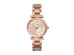 Fossil Carlie ES4301 Dames Horloge, Verzenden, Zo goed als nieuw