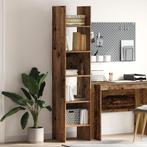 vidaXL Boekenkast Oud hout 40 x 35 x 180 cm Bewerkt hout, Huis en Inrichting, Kasten | Boekenkasten, Minder dan 50 cm, Verzenden