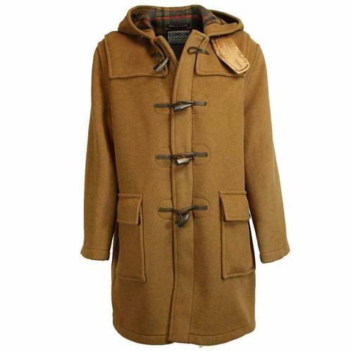 Traditionele Houtje Touwtje heren jas Camel, Kleding | Heren, Jassen | Winter, Overige kleuren, Nieuw, Ophalen of Verzenden