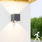Lumo Qube Sensor Wandlamp Buitenlamp met lichtbron - 380lm 1, Verzenden, Nieuw