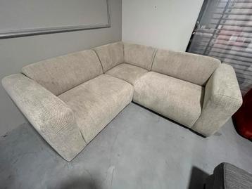 Hoekbank 3 losse elementen sofa taupe - 30% Extra korting beschikbaar voor biedingen