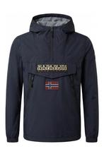 Napapijri Jas in maat S Grijs, Kleding | Heren, Verzenden, Zo goed als nieuw, Overige kleuren, Napapijri