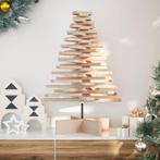 vidaXL Kerstdecoratie kerstboom 80 cm massief grenenhout, Diversen, Kerst, Verzenden, Nieuw