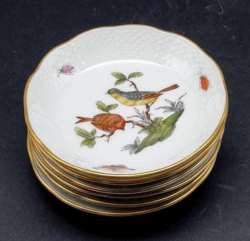 Herend - Tafelservies - 1e keuze! Rothschild 6 x kommen ca., Antiek en Kunst, Antiek | Meubels | Tafels
