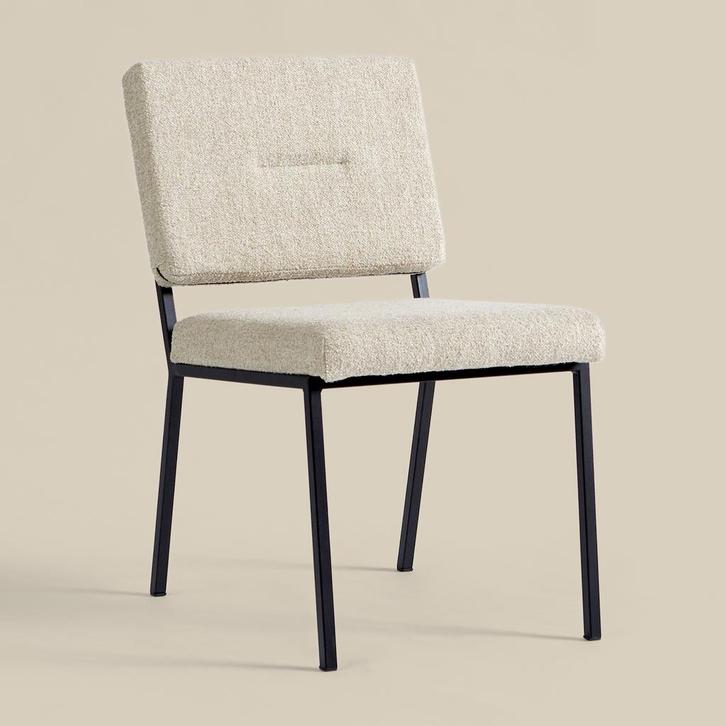 *WOONWINKEL* PEPP Interiors Soho Zand Eetkamerstoel, Huis en Inrichting, Stoelen, Nieuw, Stof, Verzenden