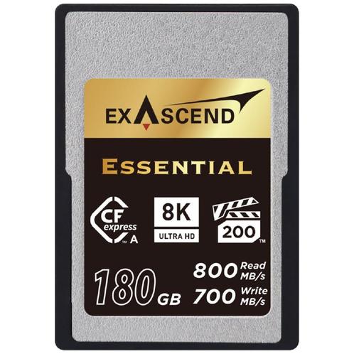 Exascend Essential Cfexpress (Type A) 180GB, Audio, Tv en Foto, Fotografie | Geheugenkaarten, Overige typen, Nieuw, Ophalen of Verzenden