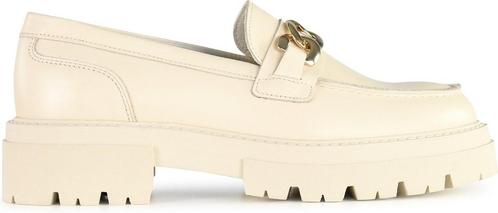PS Poelman ROCKLAND Dames Loafers - 40 - Instappers - Crème, Kleding | Dames, Schoenen, Verzenden
