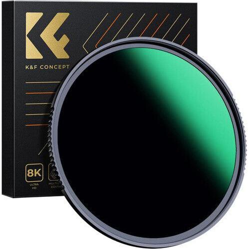 K&F Concept 67mm Slim Fader ND Filter Max (Variable ND2ND4, Audio, Tv en Foto, Fotocamera's Digitaal, Nieuw, Verzenden
