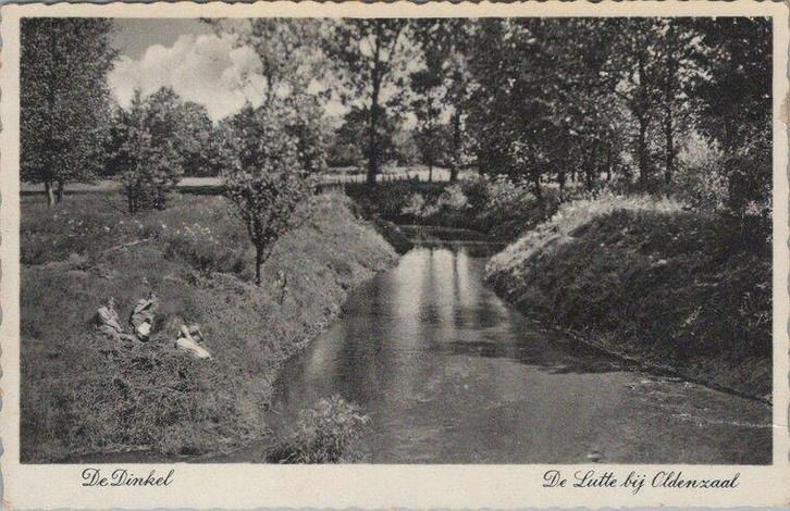 DE LUTTE - De Dinkel De Lutte bij Oldenzaal, Verzamelen, Ansichtkaarten | Nederland, Verzenden