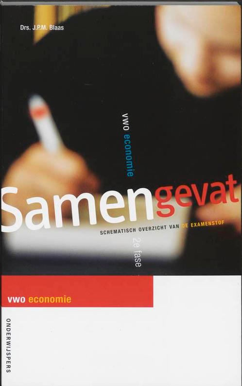 Samengevat vwo Economie 9789006071146 J.P.M. Blaas, Boeken, Schoolboeken, Gelezen, Verzenden