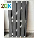 2DK tuindeur composiet Stijl antra met blank alu 100x180cm, Ophalen of Verzenden, Nieuw, Kunststof