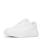 -10% FitFlop  FitFlop Rtg leather laceless sneakers  maat 40, Kleding | Dames, Schoenen, Verzenden, Nieuw, Wit