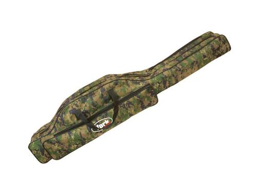 Karper Foudraal Camo 2 hengels 100 cm - Karper XL, Watersport en Boten, Hengelsport | Karpervissen, Overige typen, Nieuw, Verzenden