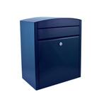 STOER! Lyon wandbrievenbus staal - Rijtuigblauw, Verzenden, Nieuw