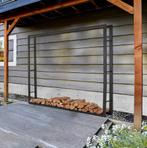 Houtopslag | Brandhoutrek | Houtrek | 148x25x148cm | Staal, Verzenden