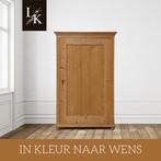 Landelijke klassieke linnenkast, eendeurskast, biedermeier, Antiek en Kunst, Antiek | Meubels | Kasten