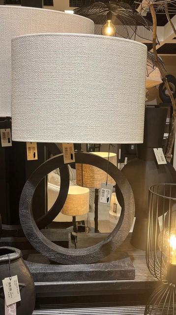 2dekans | Light & Living Tafellamp Tinar Mangohout, 55cm - beschikbaar voor biedingen