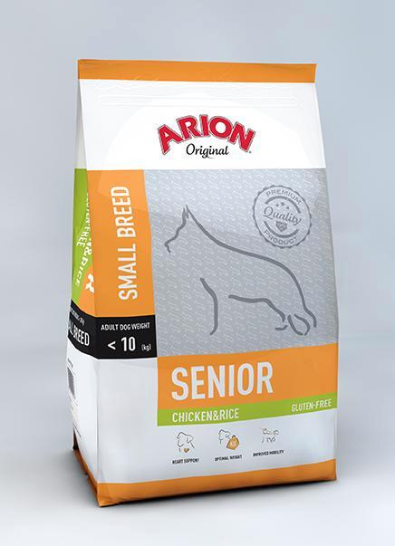 Arion Original Senior Small Kip & RIjst 3 kg., Dieren en Toebehoren, Dierenvoeding, Ophalen of Verzenden