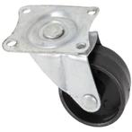 Benson Zwenkwielen - Ø 40 mm - Zwart - Max. belasting 25..., Doe-het-zelf en Verbouw, Zwenkwielen, Ophalen of Verzenden, Nieuw