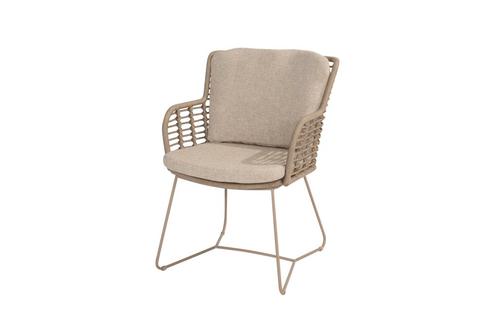 4-Seasons Fabrice tuinstoel - Antraciet (1 stuk) | AANVRAAG, Tuin en Terras, Tuinstoelen, Nieuw, Overige materialen, Verzenden