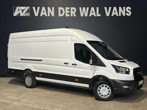 Ford Transit 2.0 TDCI 131pk L4H3 Euro6 Airco | Camera | Verw, Auto's, Ford, Dealer onderhouden, Lease, Zwart, Handgeschakeld, Overige carrosserieën