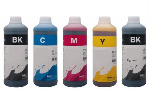 Geschikt HP navul inkt SET VAN 5 KLEUREN zwart foto zwart, Computers en Software, Printerbenodigdheden, Cartridge, Nieuw